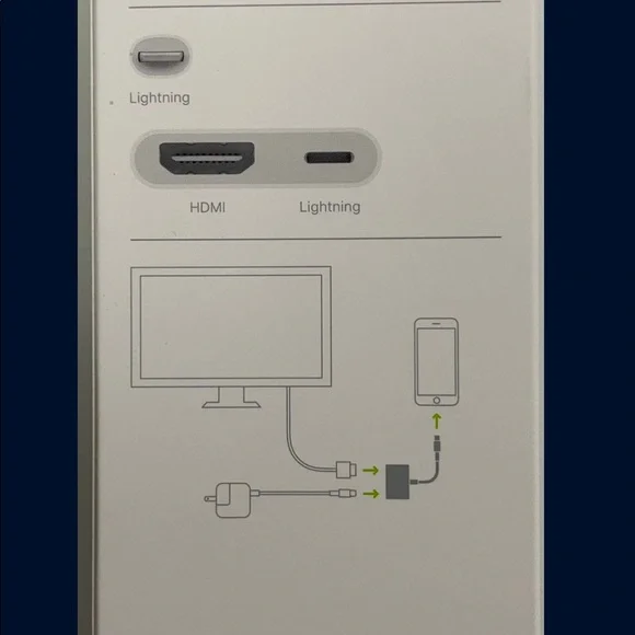 /Apple Lighting to Digital AV adapter